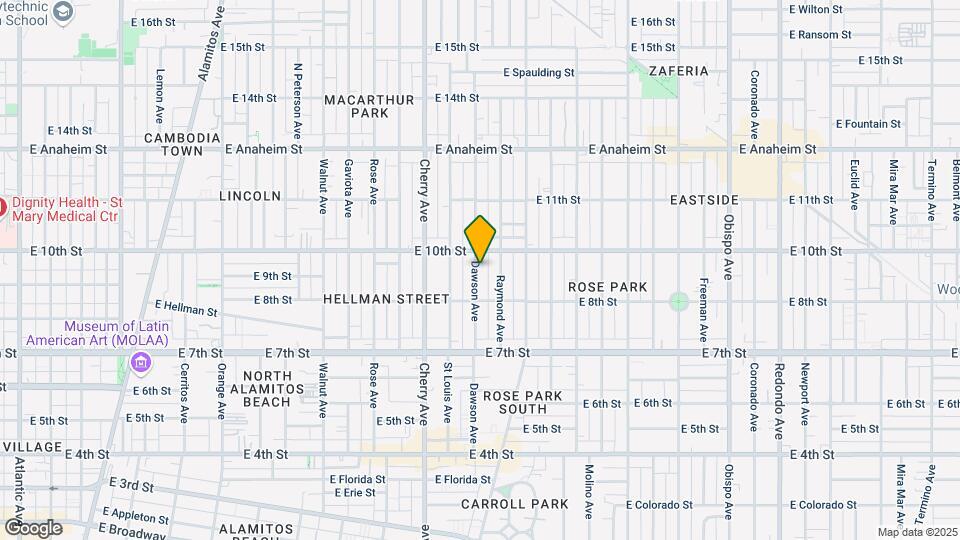 906 Dawson Ave Map and Location Details