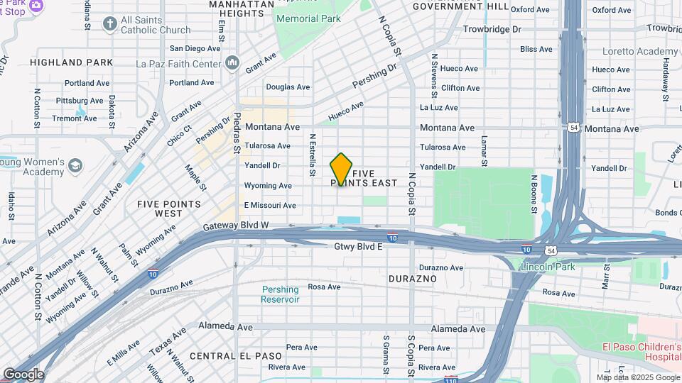 3300 Wyoming Ave Map and Location Details