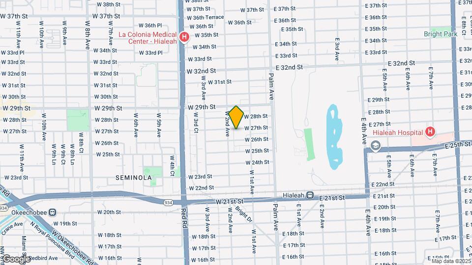 166 W 27th St Mapa y Detalles de la Ubicación