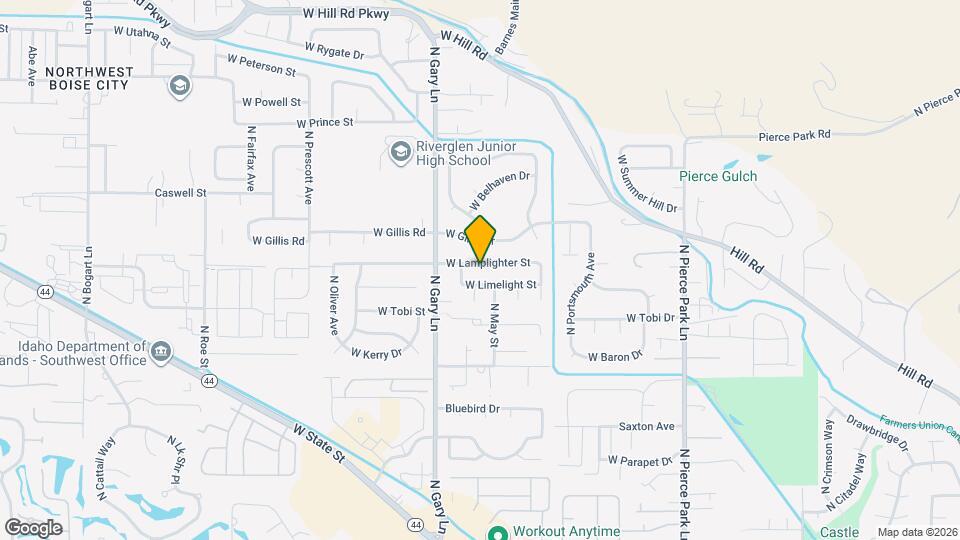 7099 W Lamplighter St Map and Location Details