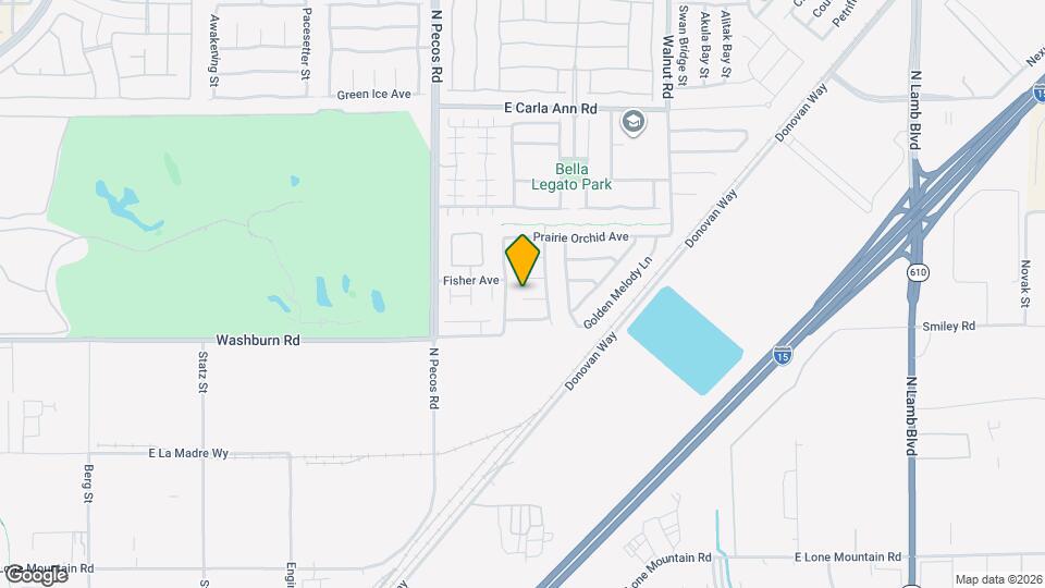 3618 Calendula Canyon Ct Map and Location Details