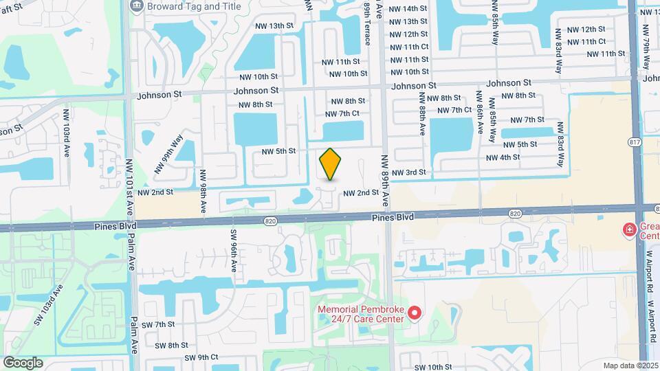 9173 NW 1st Ct, Unit 202 Map and Location Details