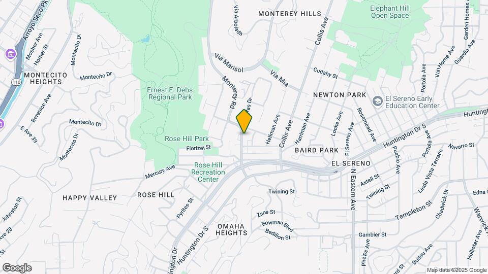 3606 Monterey Rd Mapa y Detalles de la Ubicación