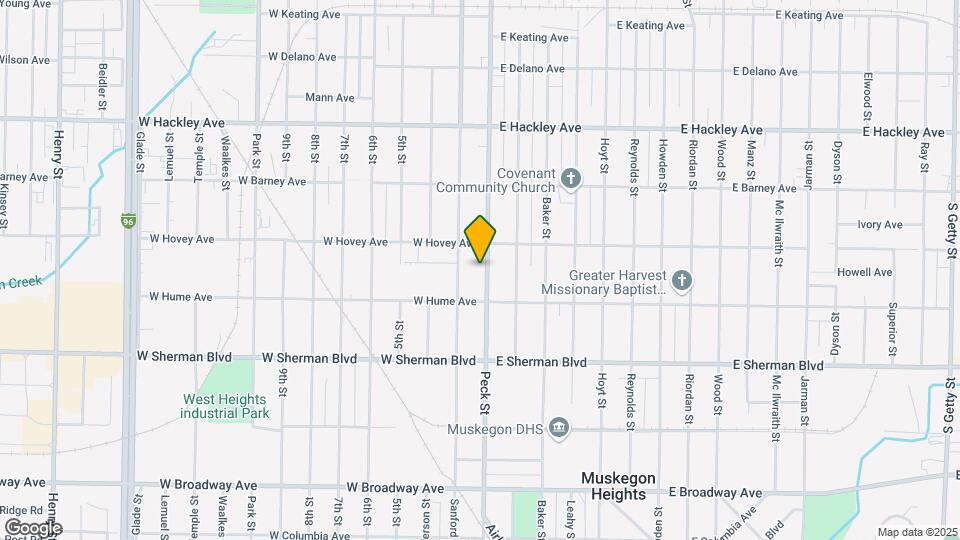 2421 Peck St Mapa y Detalles de la Ubicación