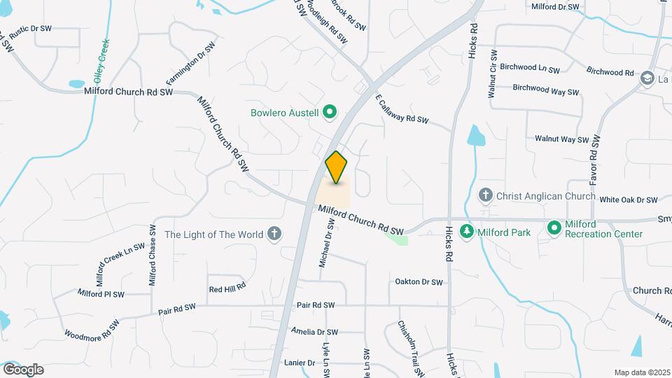 2909 Austell Rd-Unit -2980 Milford trail sw Map and Location Details
