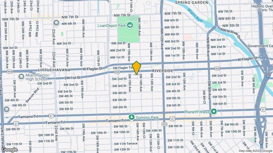 1429 SW 2nd Mapa y Detalles de la Ubicación