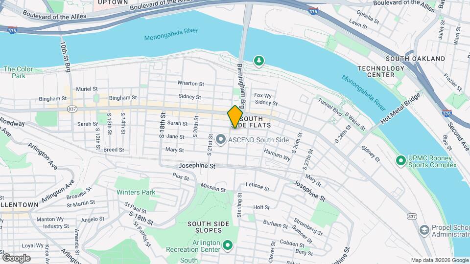 2206 Sarah St Map and Location Details