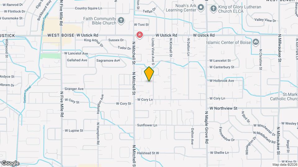 9619 W Macaw St Map and Location Details