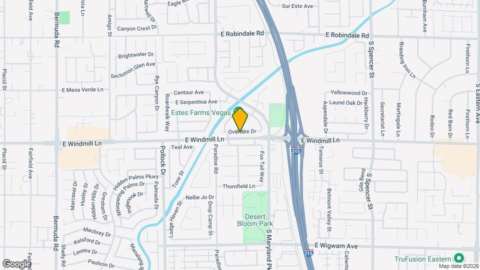 1081 Overture Dr Mapa y Detalles de la Ubicación