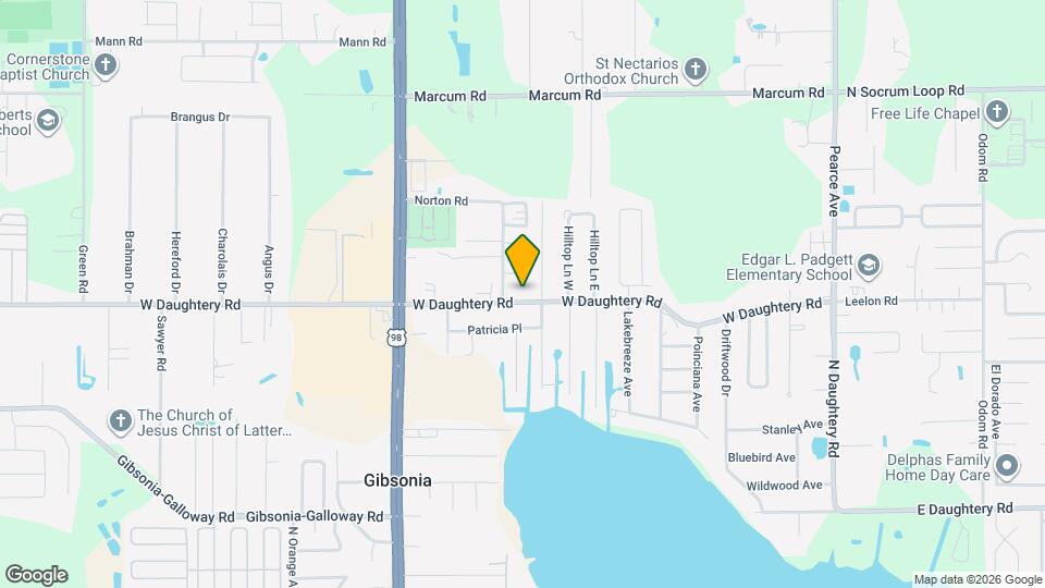 715 W Daughtery Rd Map and Location Details