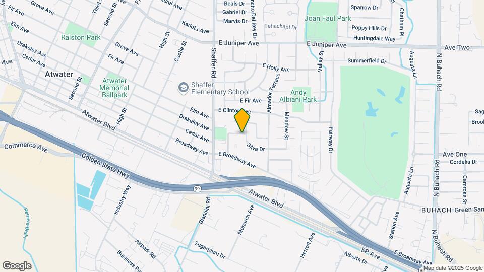 252 Branco Ave Map and Location Details
