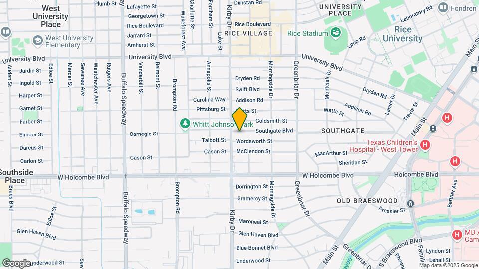 2525 Southgate Blvd Map and Location Details