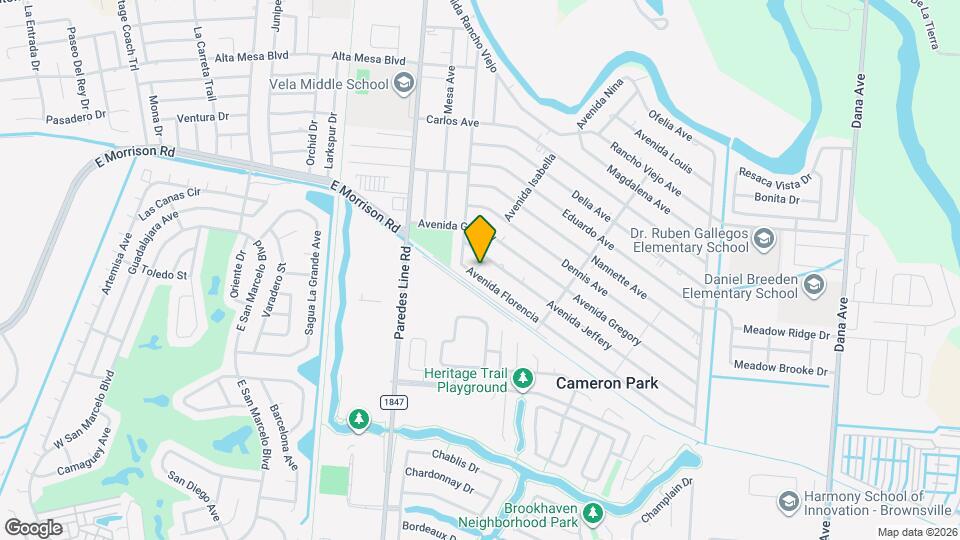 2420 Florencia Ave Mapa y Detalles de la Ubicación