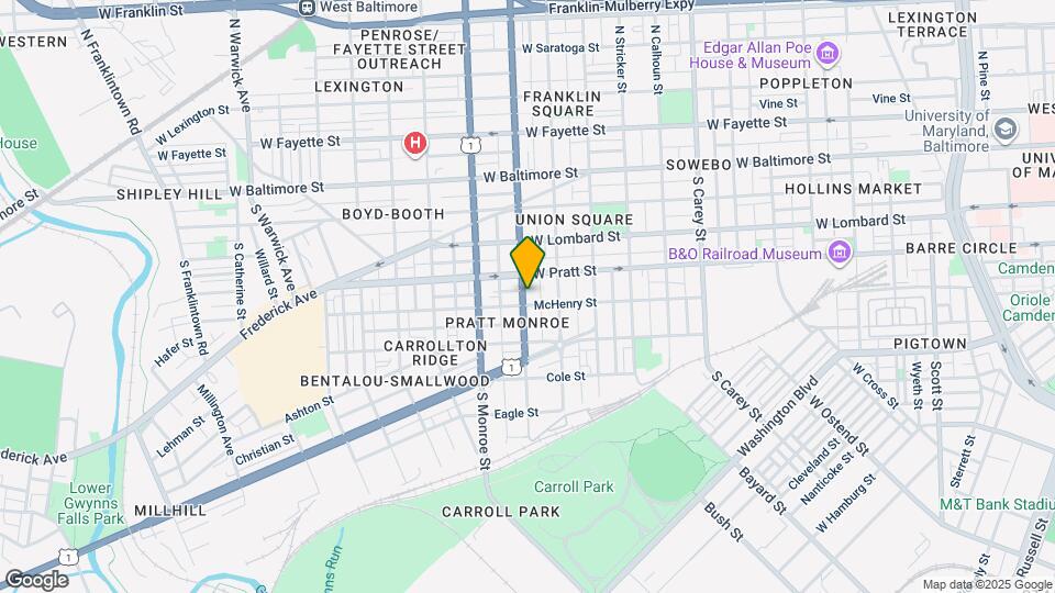 225 S Fulton Ave Mapa y Detalles de la Ubicación