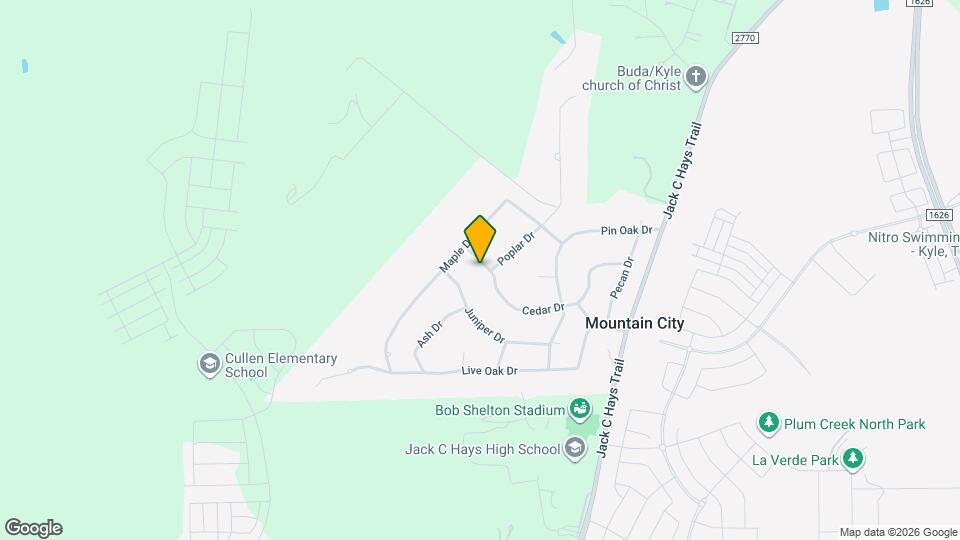 317 Cedar Dr Map and Location Details