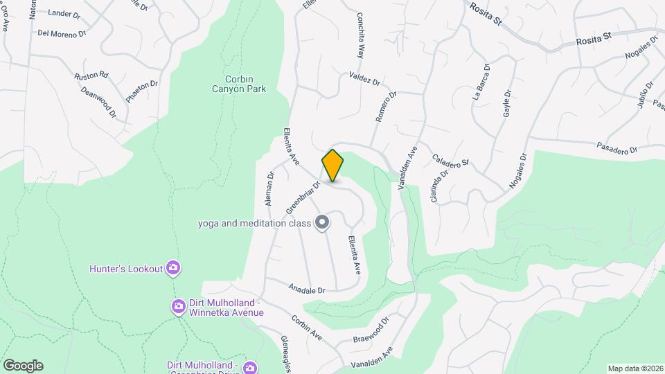 4236 Ellenita Ave Mapa y Detalles de la Ubicación