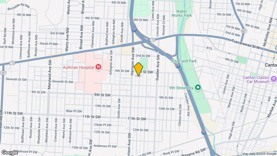 621 Greenfield Ave SW Map and Location Details