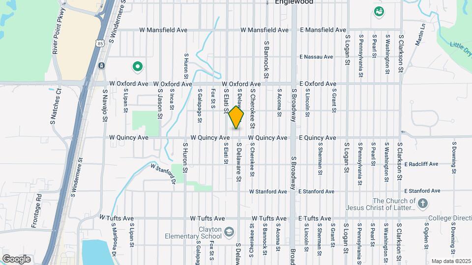 4285 S Delaware St Map and Location Details