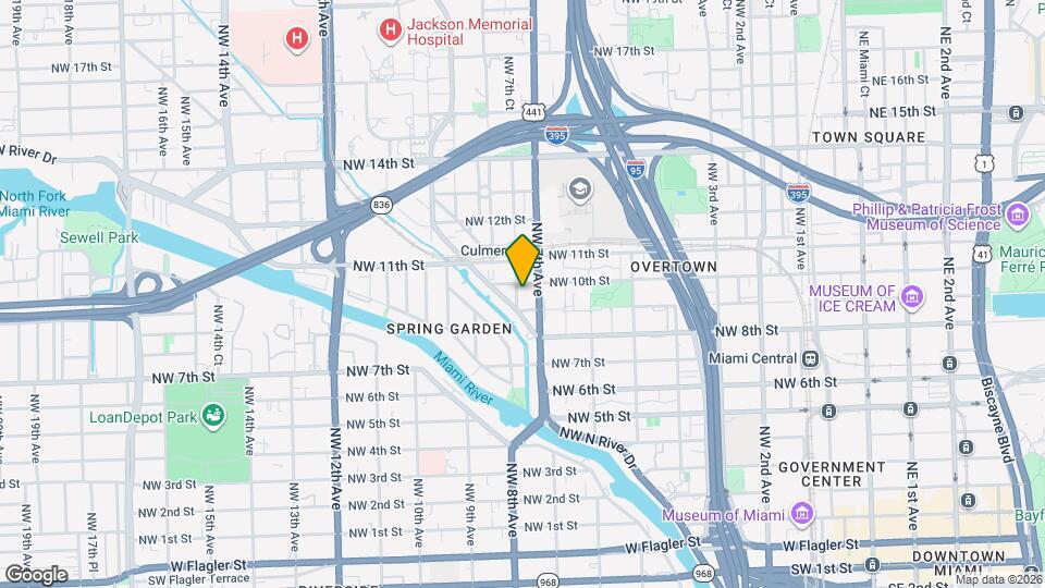 927 NW 7th Ct Map and Location Details