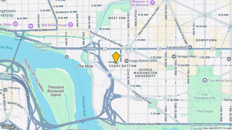 844 New Hampshire Ave NW Map and Location Details