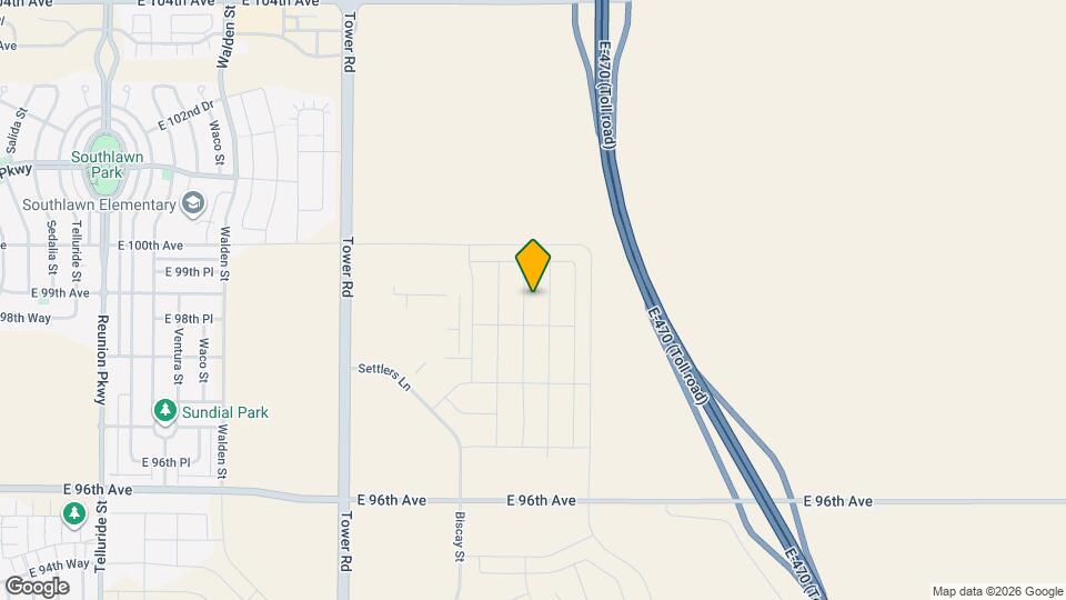 9894 Ceylon St Map and Location Details