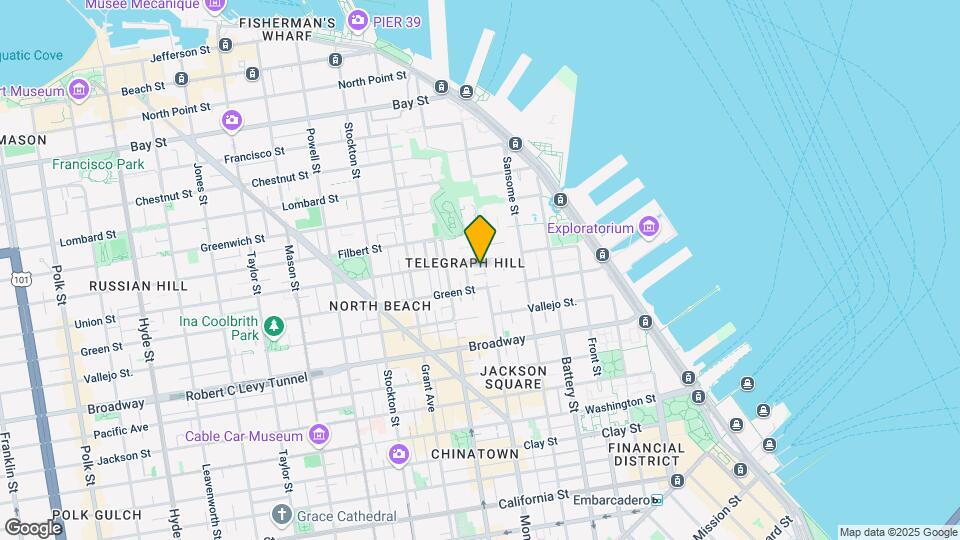 1255 Montgomery St Map and Location Details
