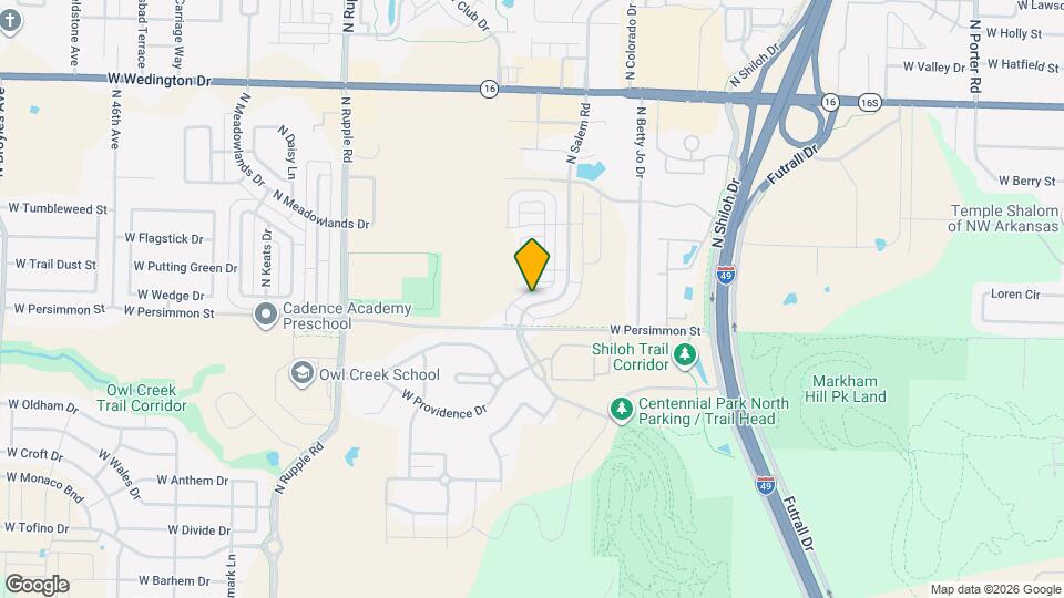 535 N Salem Rd Map and Location Details