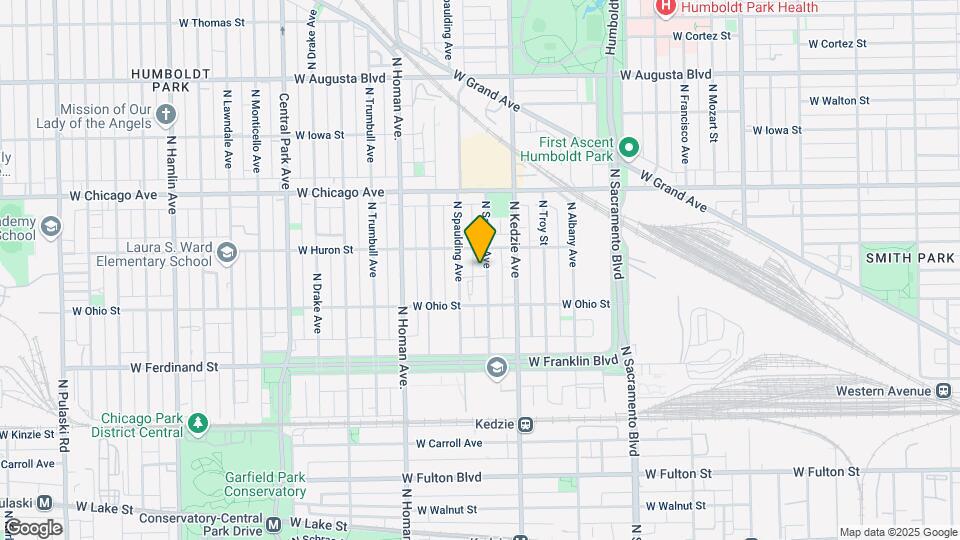 634 N Sawyer Ave Mapa y Detalles de la Ubicación