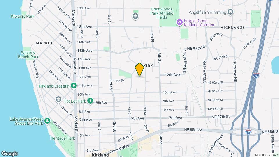 1043 5th St Map and Location Details