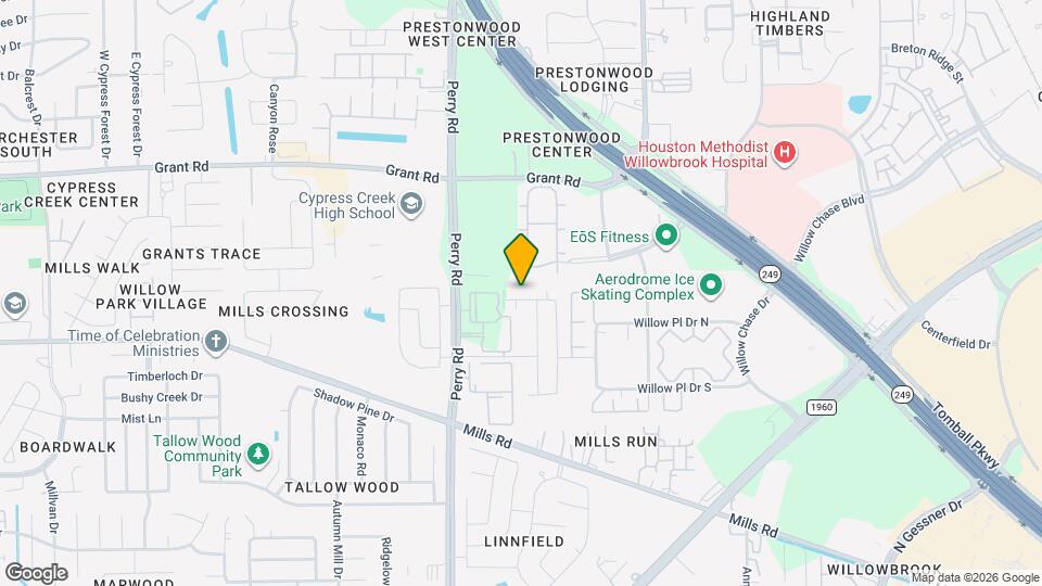 9446 Green Mills Dr, Unit 1 Map and Location Details