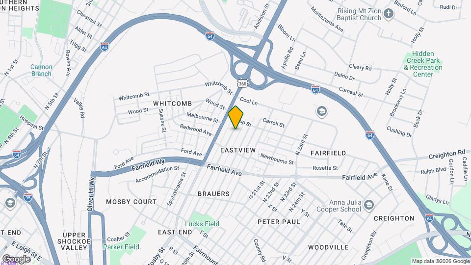 1723 Rogers St Map and Location Details