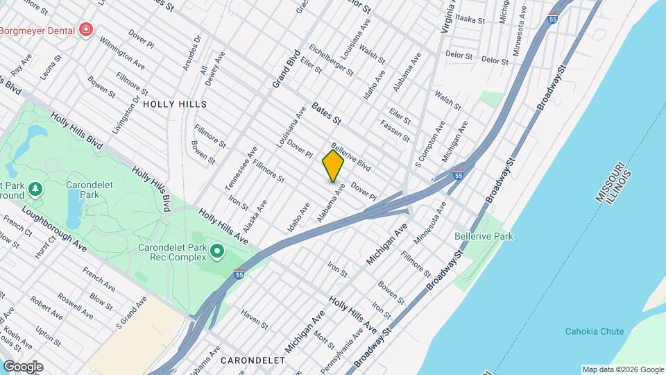 711 Wilmington Ave Map and Location Details