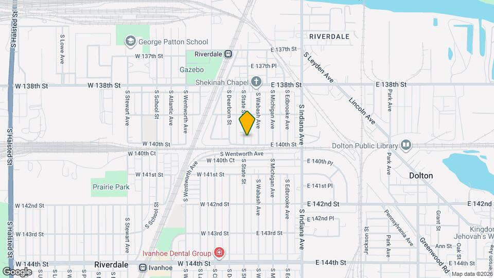 13943 S State St Map and Location Details