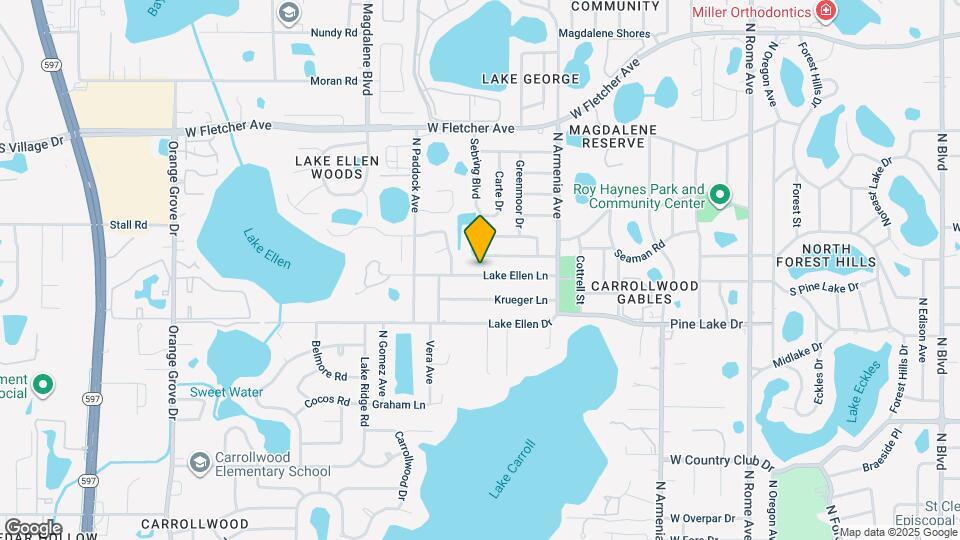 2523 Lake Ellen Ln Map and Location Details