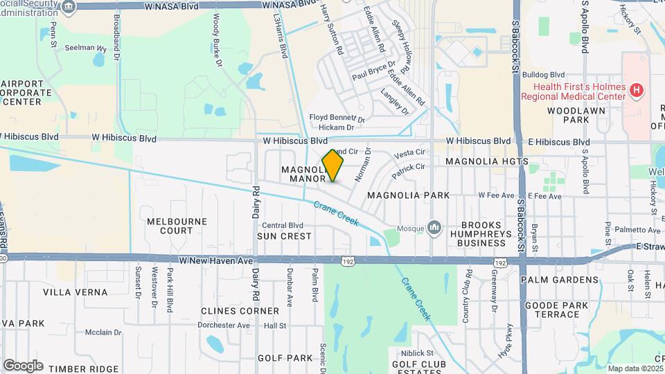 734 Bonnie Cir Map and Location Details