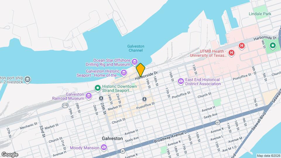 1927 Harborside Dr Map and Location Details