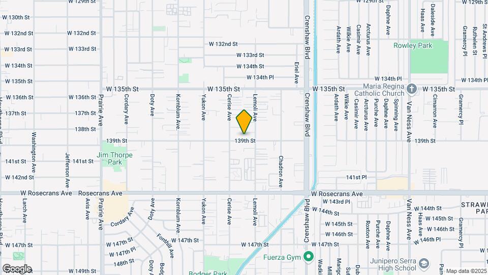 3325 W 139th St Map and Location Details
