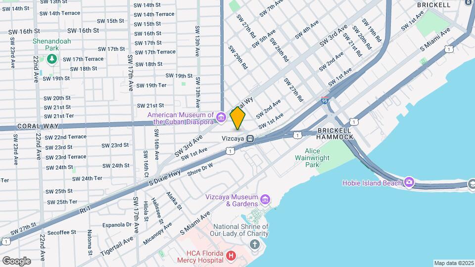 3242 SW 1st Ave Map and Location Details