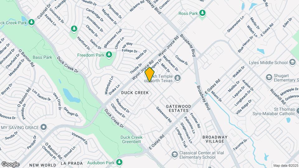 4601 Tarry Dr Map and Location Details