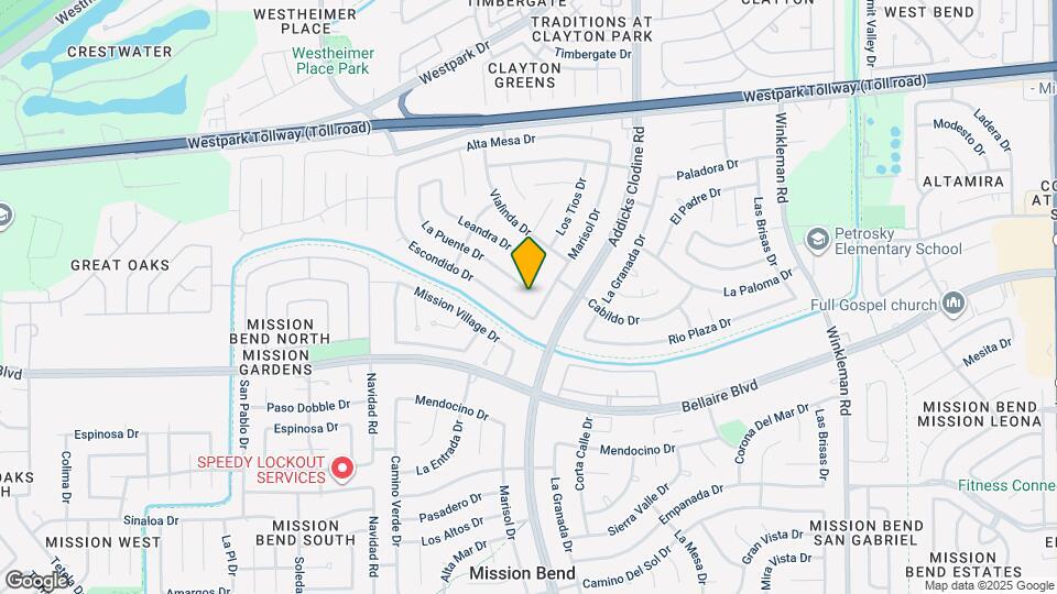 6951 Leandra Dr Map and Location Details