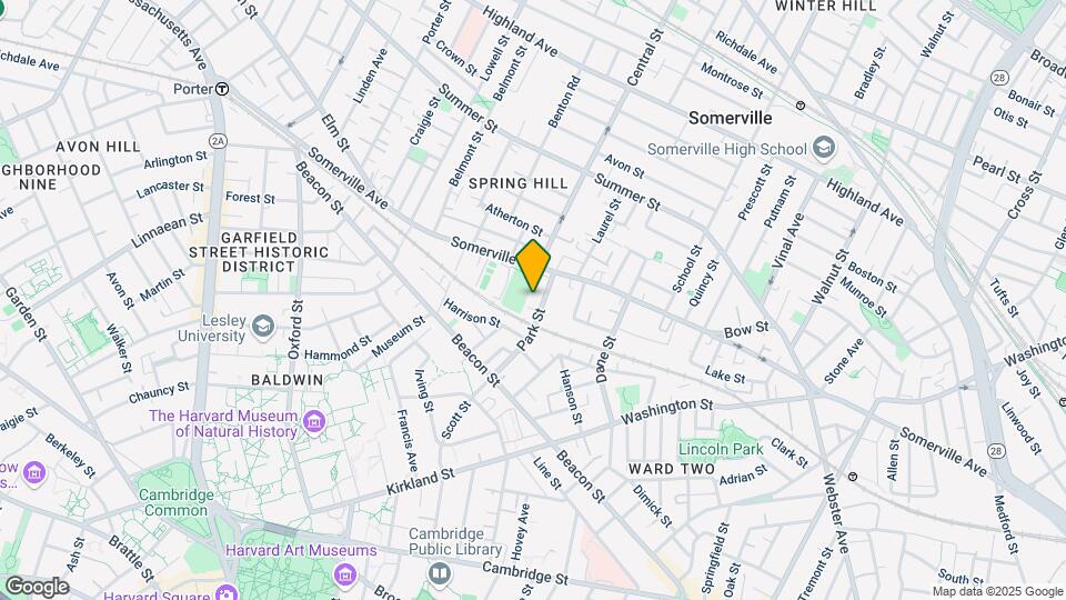 23 Park St, Unit 5 Map and Location Details