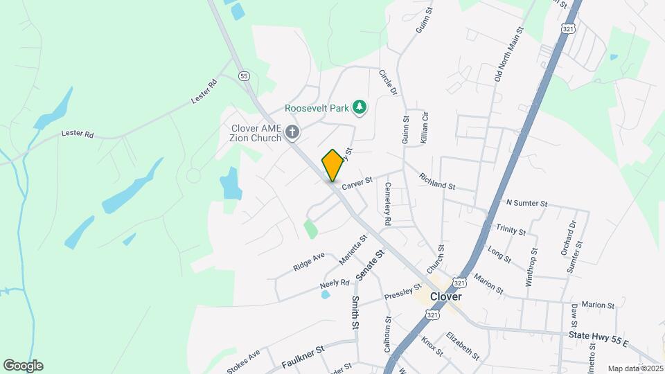 Room in Townhome on Kings Mountain St Map and Location Details