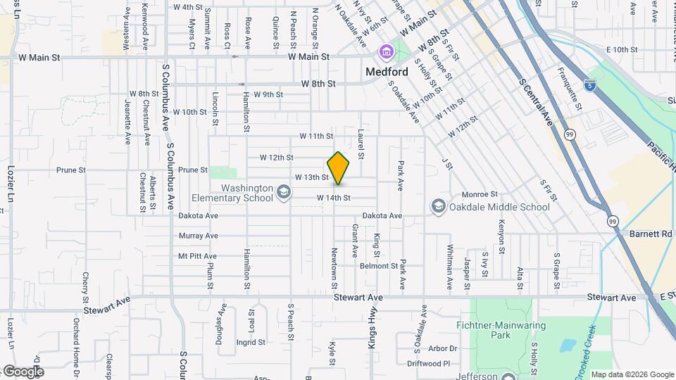 513 Newtown St Map and Location Details