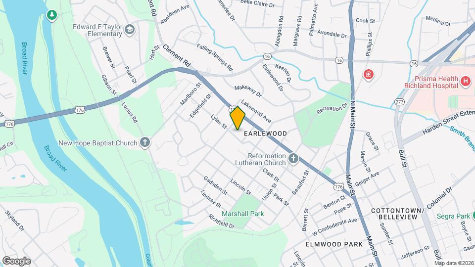 3216 Lyles St Map and Location Details