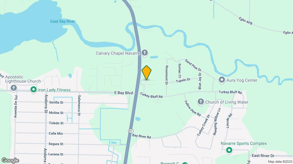 8520 Misty Ridge Ln Map and Location Details