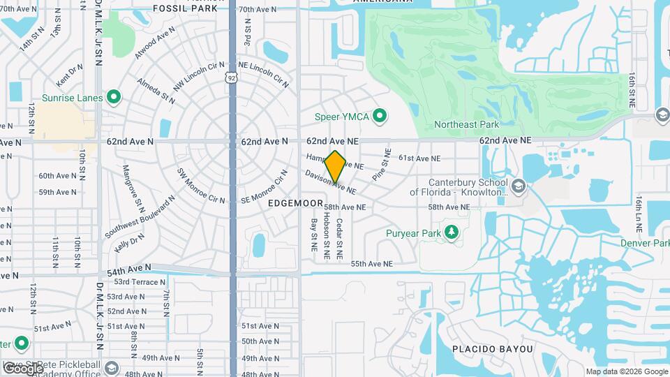 390 Davison Ave NE Mapa y Detalles de la Ubicación