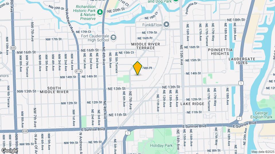 800 NE 14th St, Unit 0 Mapa y Detalles de la Ubicación