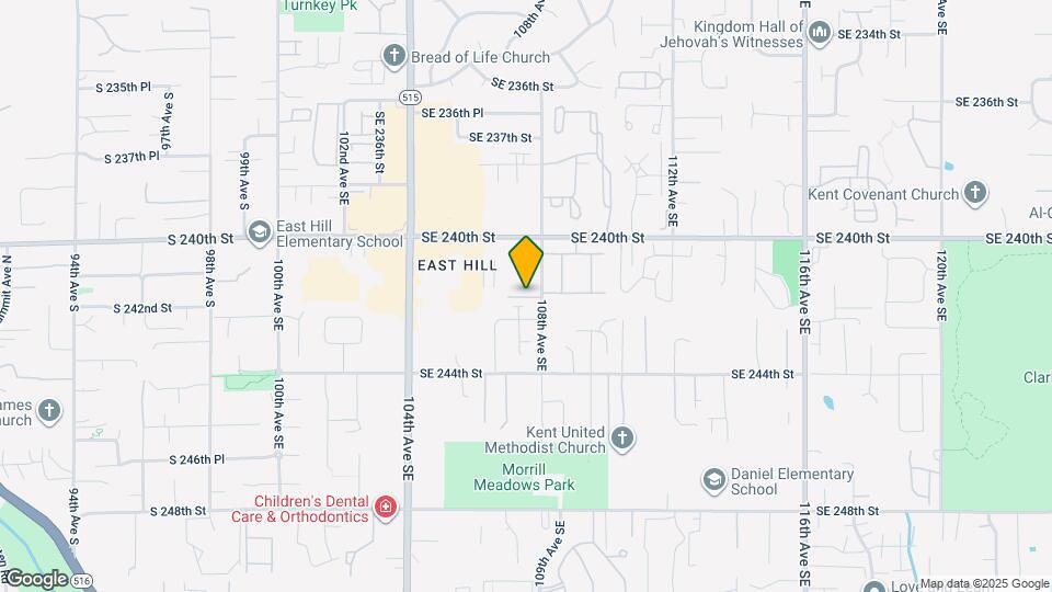 10720 SE 242nd St Map and Location Details