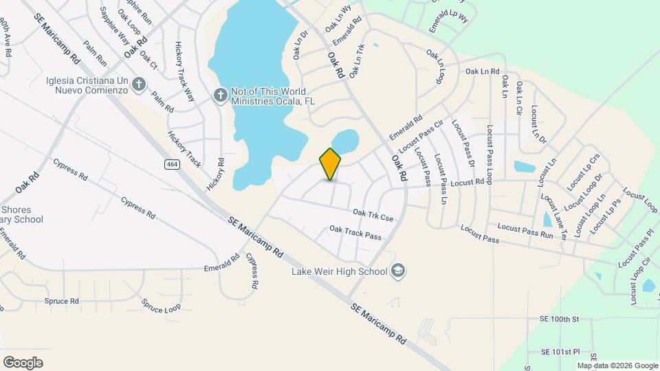 308 Oak Track Ln Map and Location Details