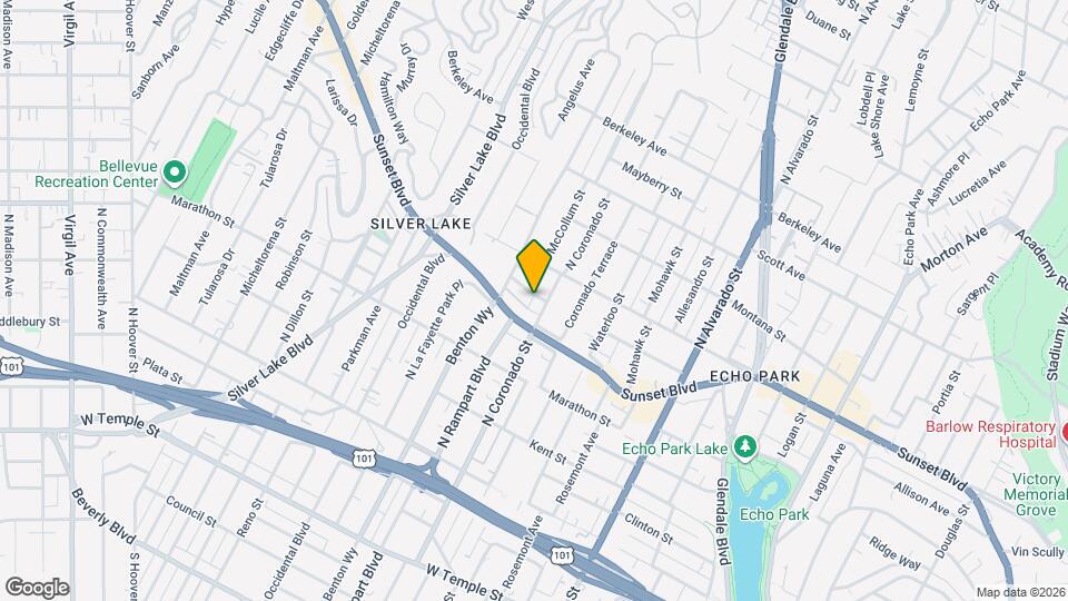 2510 Elsinore St Map and Location Details